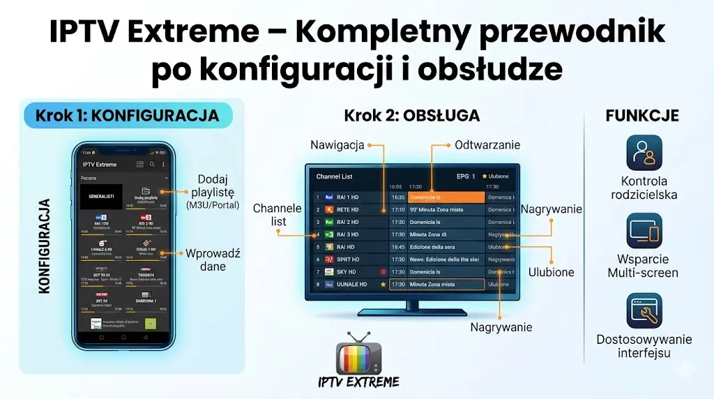 IPTV Extreme – Kompletny przewodnik po konfiguracji i obsłudze