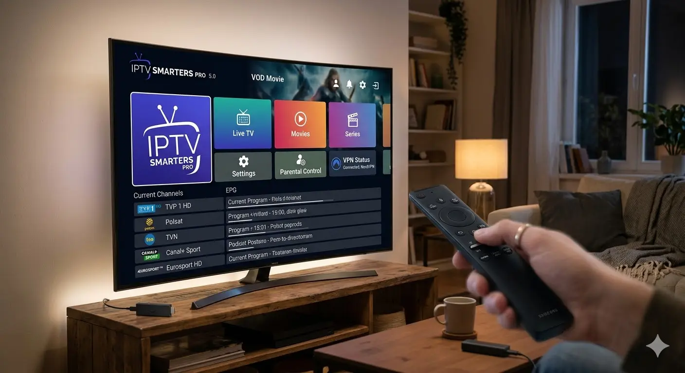 IPTV Smarters Pro Kompletny Przewodnik i Konfiguracja 2026