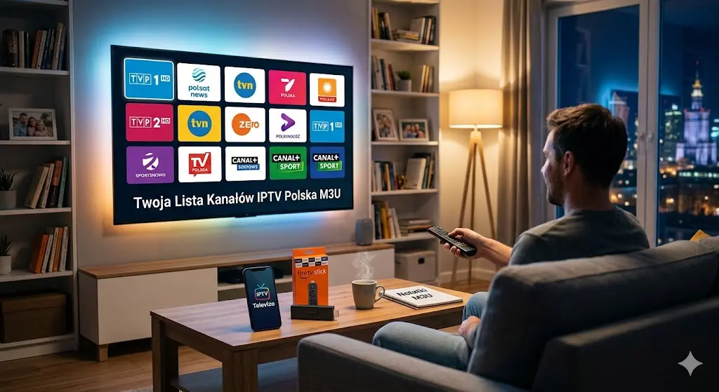 Lista kanałów IPTV Polska M3U za darmo i płatne – Przewodnik